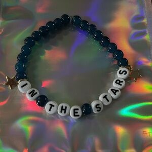 song fandom vibes handcrafted bracelet ⭐️🪽❤️